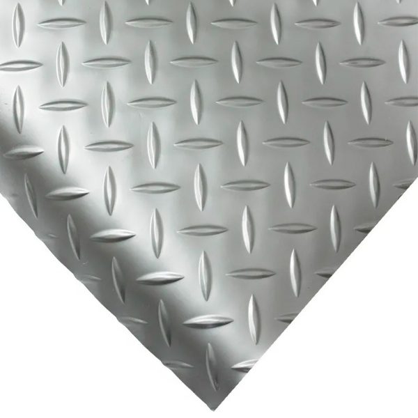 15279876 I275DIAM21P 1 Piso PVC Diamantado 1 2 mm X 2 Mts Plata Rollo 15 Mts 1