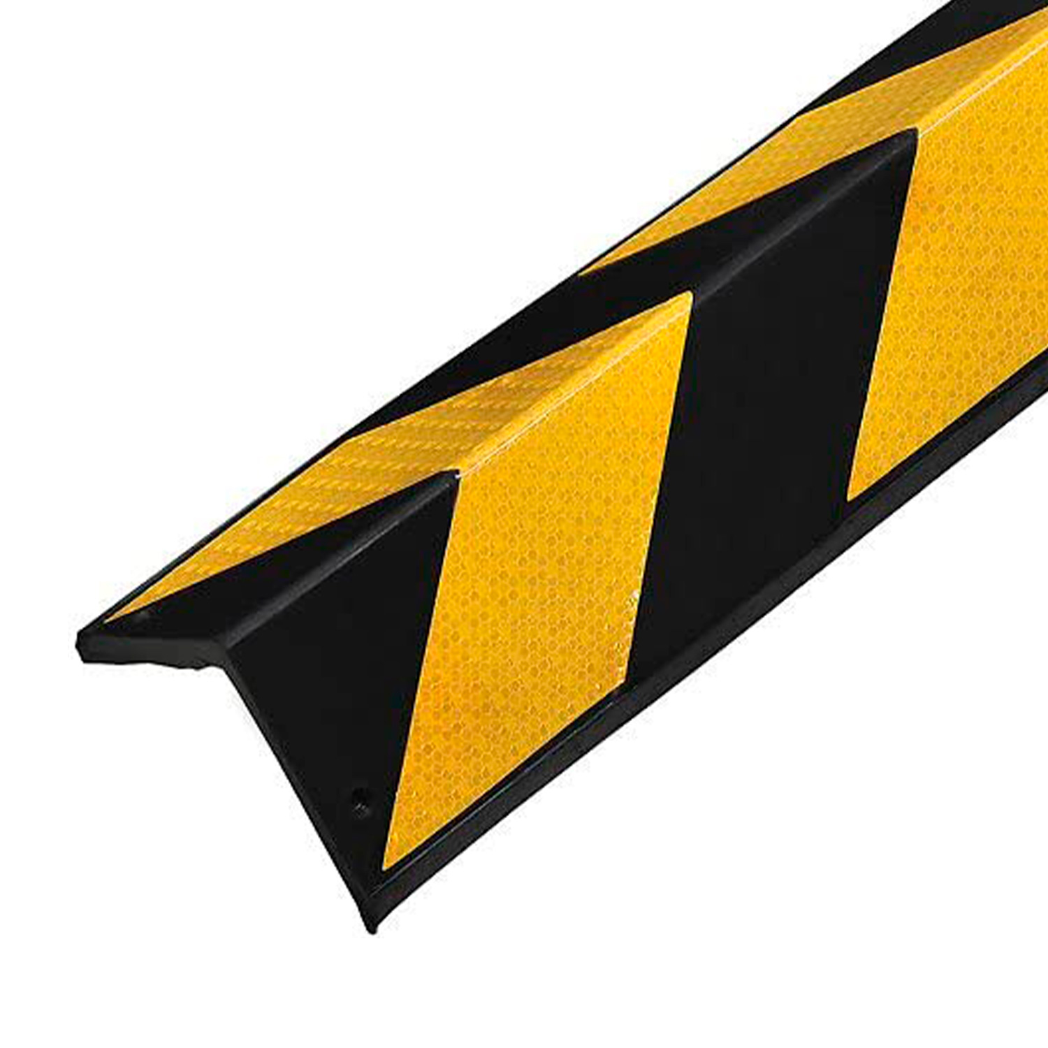 Protector Pilar Estac Imp 800X100X8Mm Goma Amar/Neg - Imagen 2