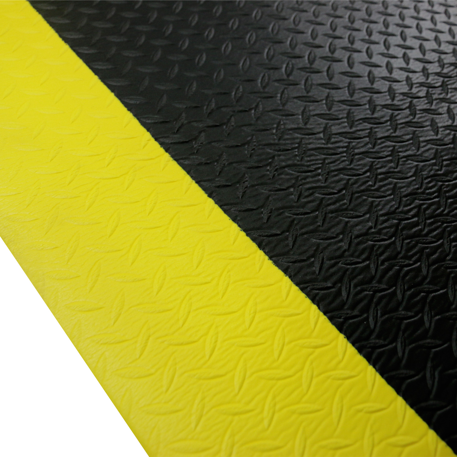 Piso EVA Rollo Seguridad Diamantado 10 mm Espesor x 1,22 m Ancho x 12 m Negro/Amarillo 3 Piso EVA Rollo Seguridad Diamantado 10 mm Espesor x 1,22 m Ancho x 12 m Negro/Amarillo - Imagen 3