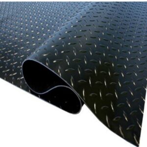 Piso Goma Diamantado 3 Mm X 1,4 M Ancho. Rollo 20 Mts 10 23427974 I271PISDIA1NE 1