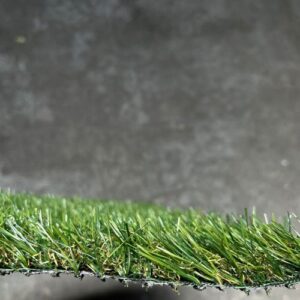 Pasto Sintético Ornamental Jardín Verde/Café 25 mm (2 m²)