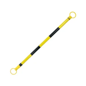 Barra Conectora Conos de Tráfico Reflectiva Negro y Amarilla