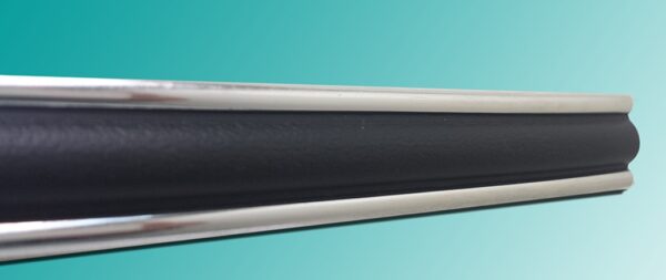 Moldura Cromada De Negro 5/8 Rollo 20 Mts