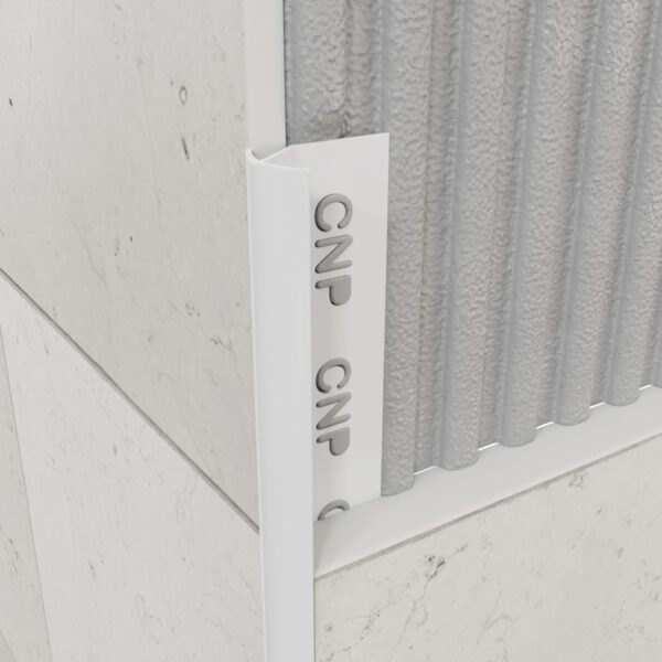 Perfil Esquinero Encuentro Pvc 10Mm Blanco (T2.5Mt)