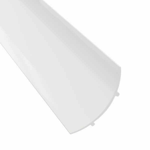 Perfil Guardapolvo Retorno Sanitario Pvc 50Mm Blanco (T3Mt) - Imagen 2
