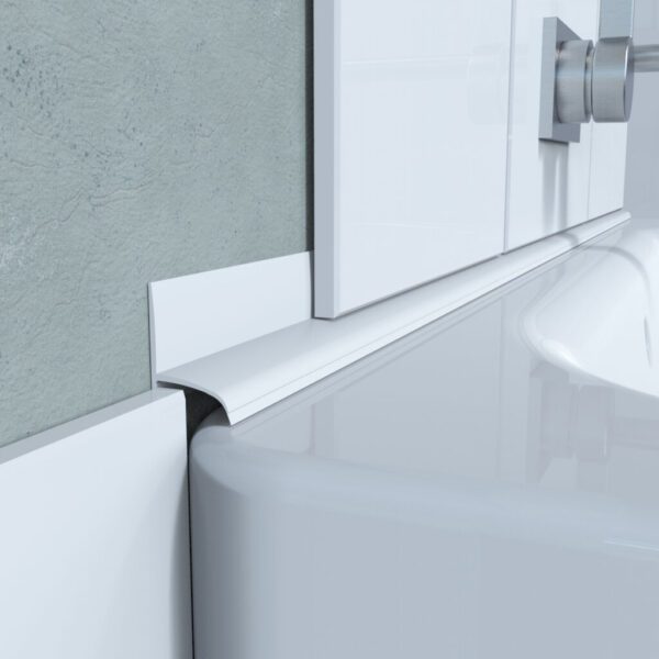 Perfil Sello Tina Pvc 25X23Mm Blanco (T3Mt) - Imagen 2