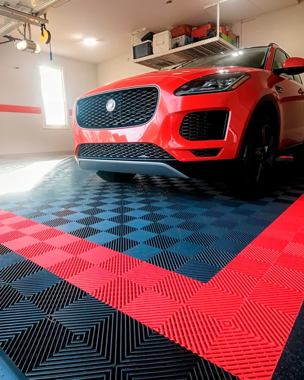 Piso de Garage Modular - Rojo (40x40x1.8cm) - Imagen 4