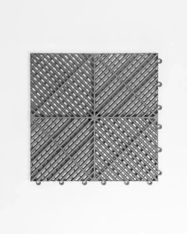 Piso de Garage Modular - Gris Grafito (40x40x1.8cm)