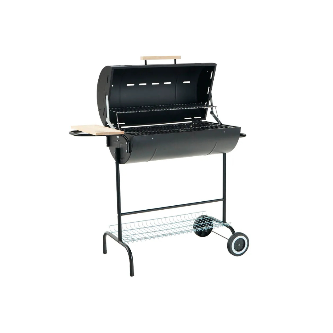 Parrilla Para Asado Rodeo Medio Tambor con tapa. 2 Parrilla Para Asado Rodeo Medio Tambor con tapa. - Imagen 2