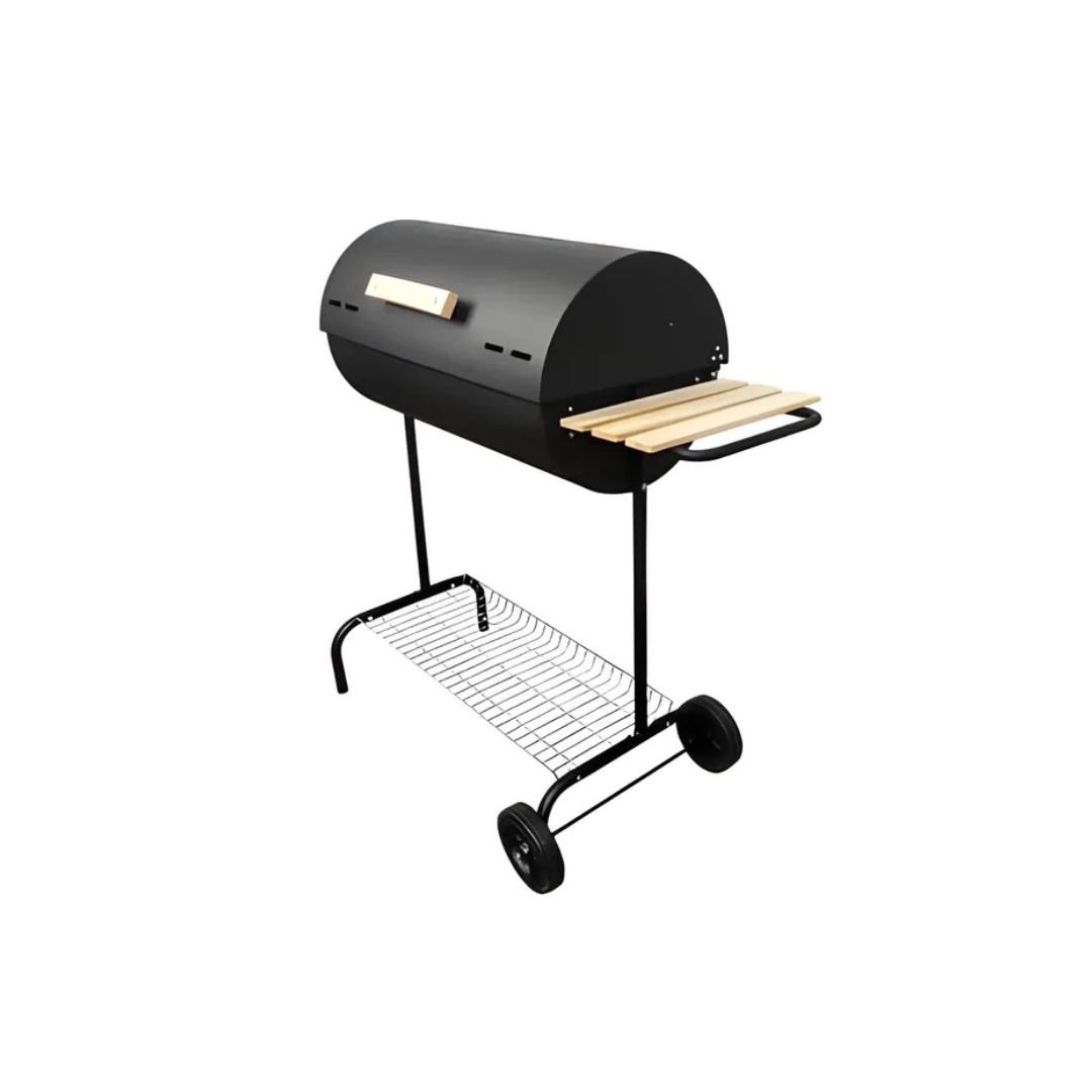 Parrilla Para Asado Rodeo Medio Tambor con tapa. 3 Parrilla Para Asado Rodeo Medio Tambor con tapa. - Imagen 3