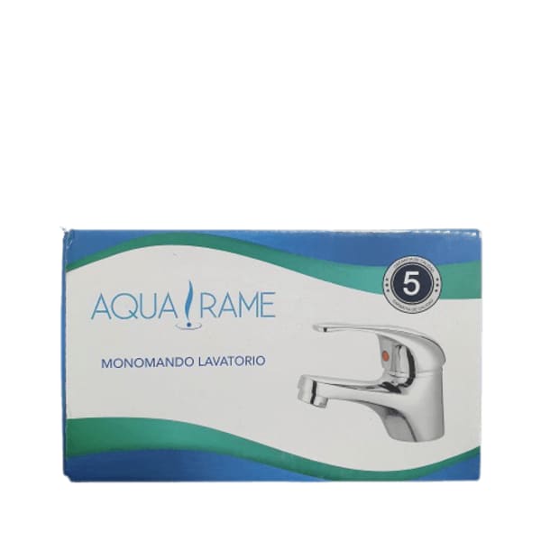 Llave Monomando Lavamanos Aqua Rame Cartucho 35mm 1 Llave Monomando Lavamanos Aqua Rame Cartucho 35mm