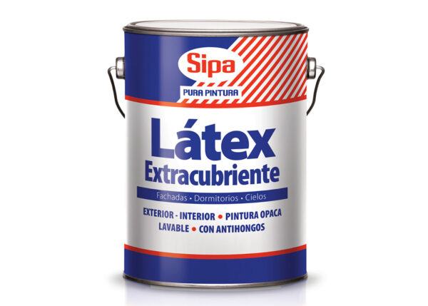 Látex Extracubriente Blanco – 1 Galón SIPA