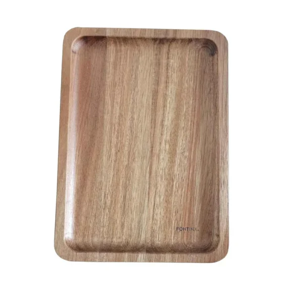Tabla para Aperitivo de Madera de Acacia de 25x18cm.