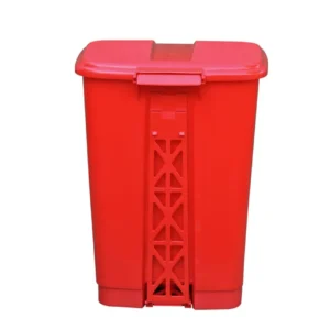 Basurero Pedal 34 Lts Rojo