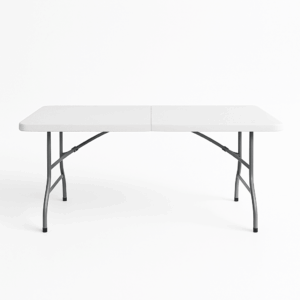 Mesa Plegable 180 X 74cm Tipo Maleta Portátil Camping