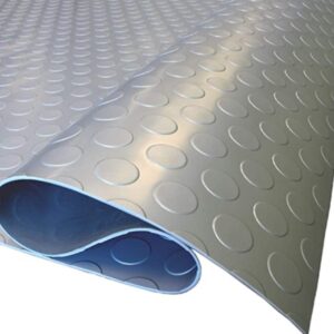 Piso PVC Estoperol Gris 1,2 mm Espesor x 1 m Ancho x 1 m Lineal