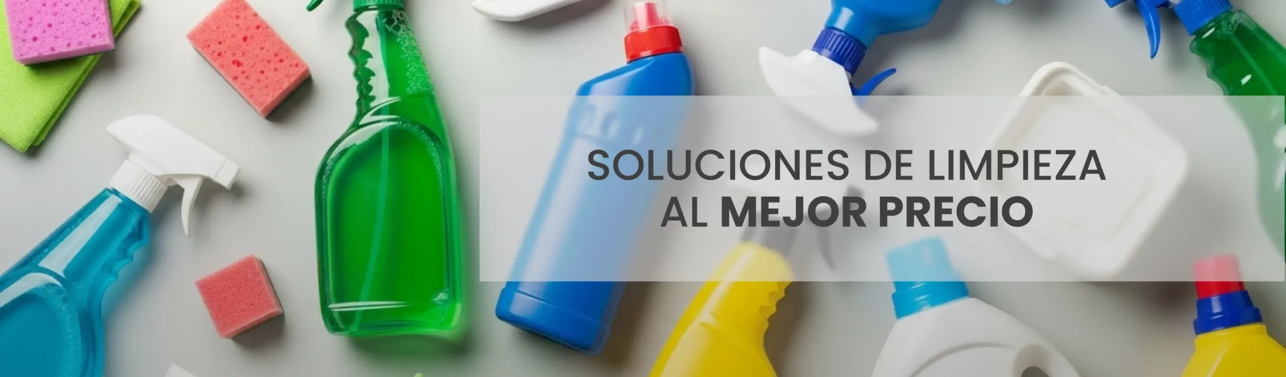 Soluciones de limpieza al mejor precio