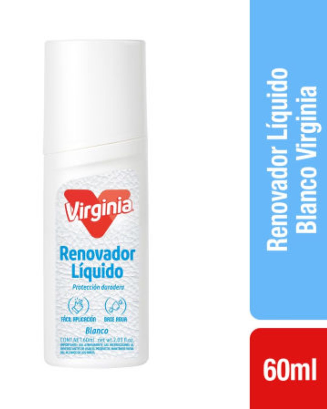 Renovador Liquido Virginia Blanco 60 ml 1 Renovador Liquido Virginia Blanco 60 ml
