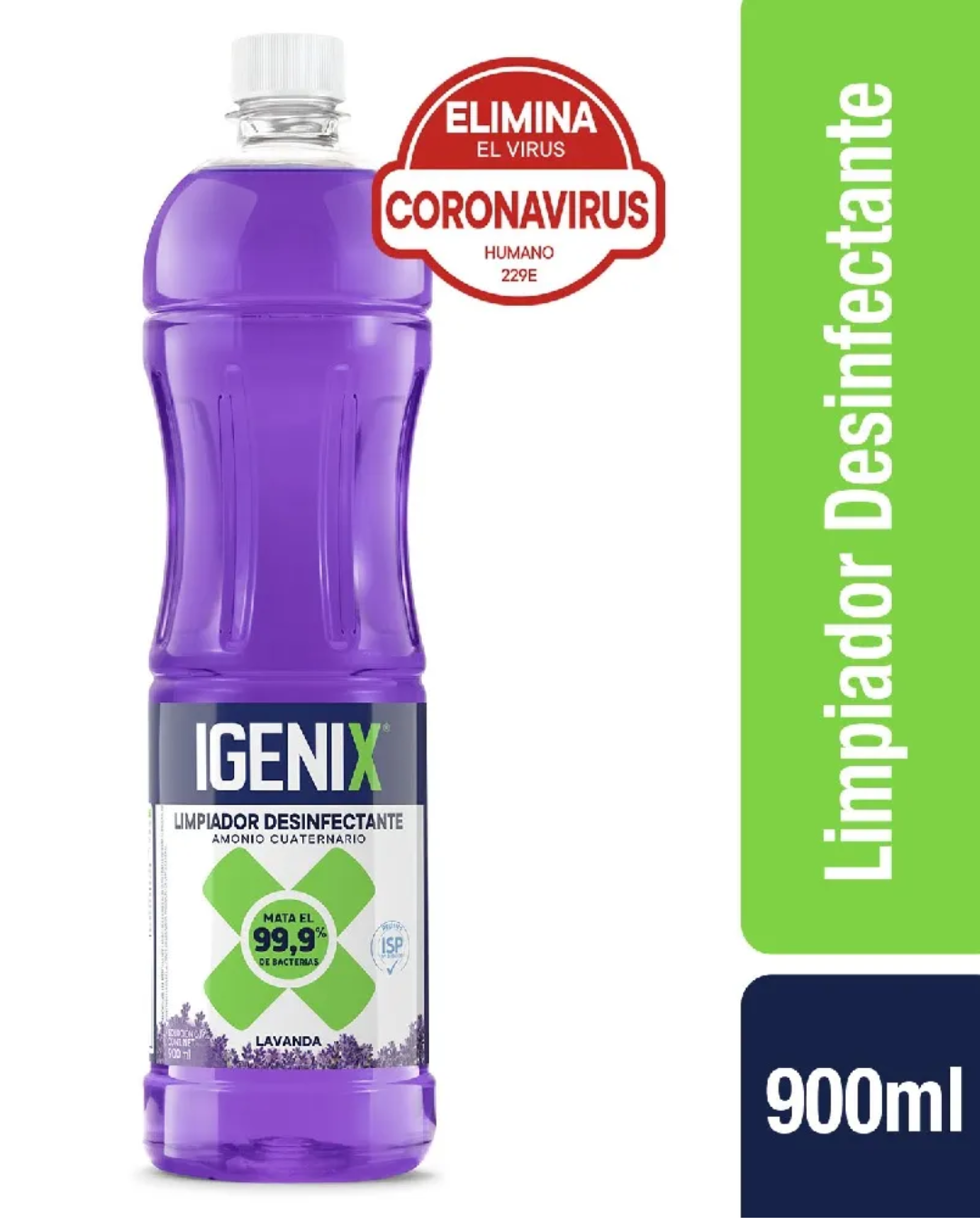 Limpiador Desinfectante Igenix Lavanda 900 ml 1 Limpiador Desinfectante Igenix Lavanda 900 ml