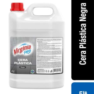 Cera Plástica Negra Virginia Pro 5 lt