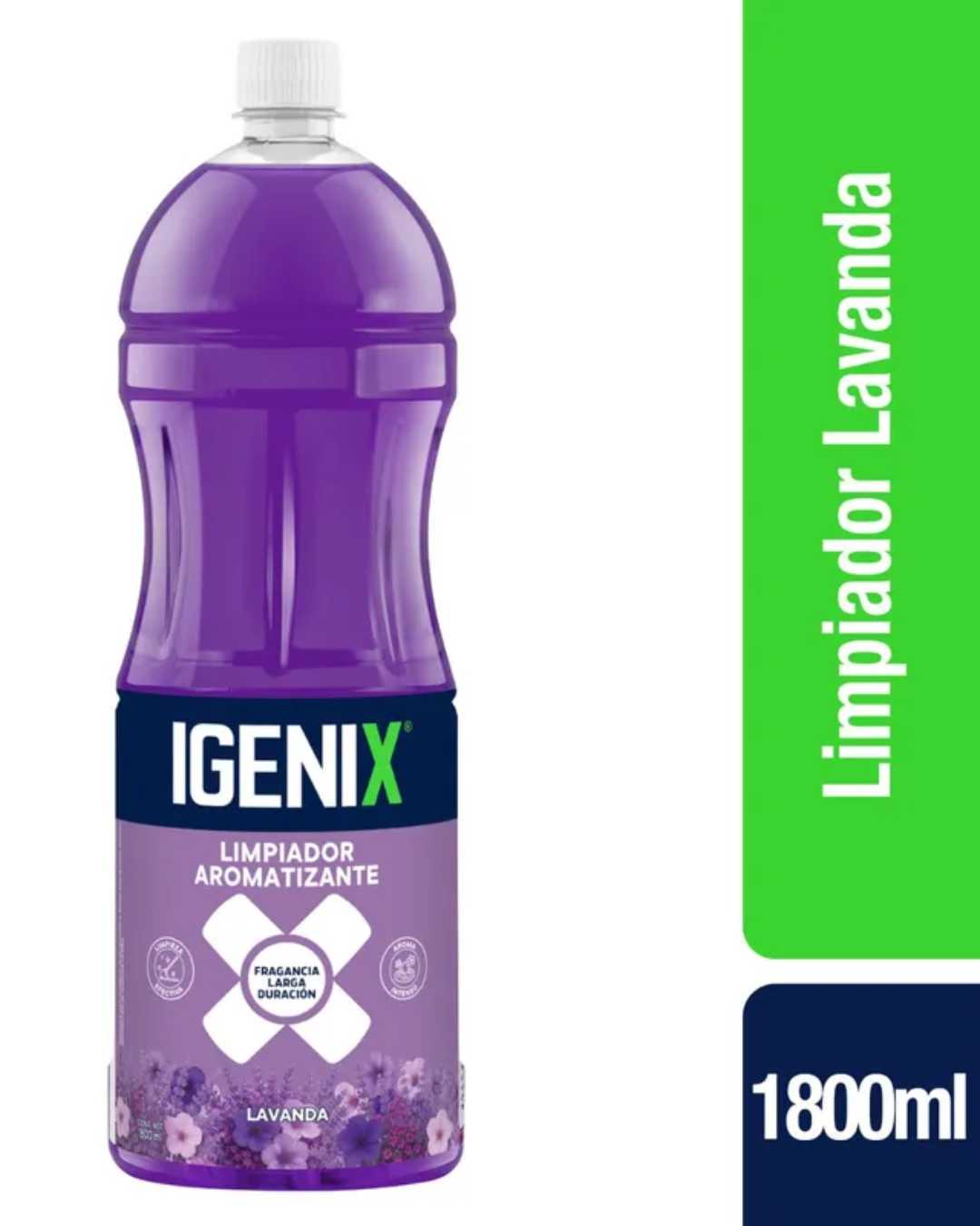 Limpiador Desinfectante Igenix Lavanda 1,8 lt 1 Limpiador Desinfectante Igenix Lavanda 1,8 lt