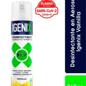 Desinfectante Aerosol Igenix Vainilla 360 ml