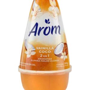 Aromatizante En Gel Arom Vainilla Coco 190 gr