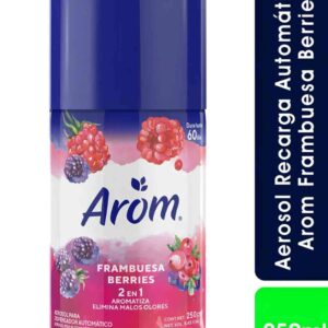 Aerosol Refill Automático Arom Frambuesa Berries 250 ml