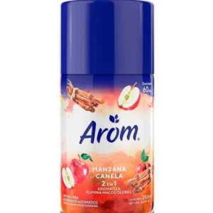 Aerosol Refill Automático Arom Manzana Canela 250 ml