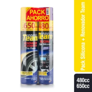 Pack Silicona 480 Cc + Renov. 650 Cc Team 480 Ml