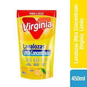 Lavalozas Virginia Ultra Concentrado Limón 450 Ml