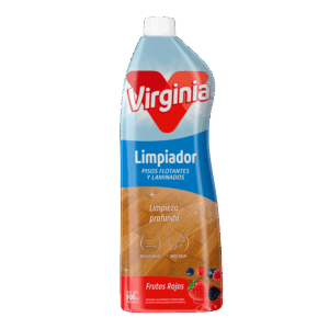 Limpiador Pisos Flotantes Virginia Frutos Rojos 900 Ml
