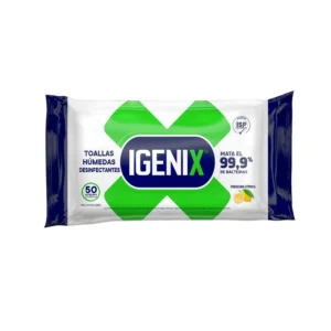 Wipes Desinfección Bolsa Igenix 50 Un