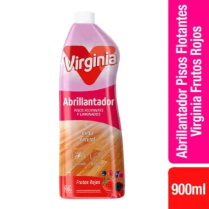 Abrillantador Pisos Flotantes Virginia Frutos Rojos 900 ml