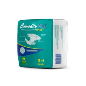 Pañal Comodity Plus Talla M 8 Un