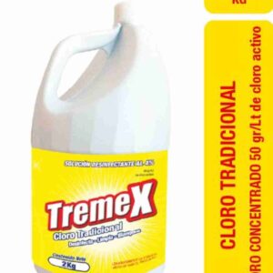 Cloro Tremex Tradicional 4% 2 Lt