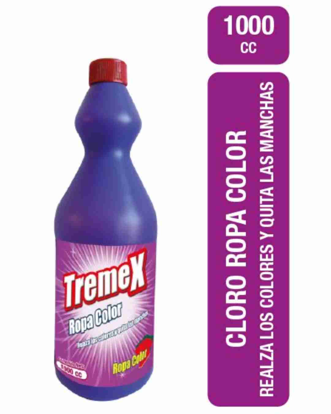 Cloro Tremex Ropa Color 1 Lt 1 Cloro Tremex Ropa Color 1 Lt