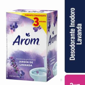 Desodorante Wc 3x2 Arom Jardín De Lavanda 120 Gr