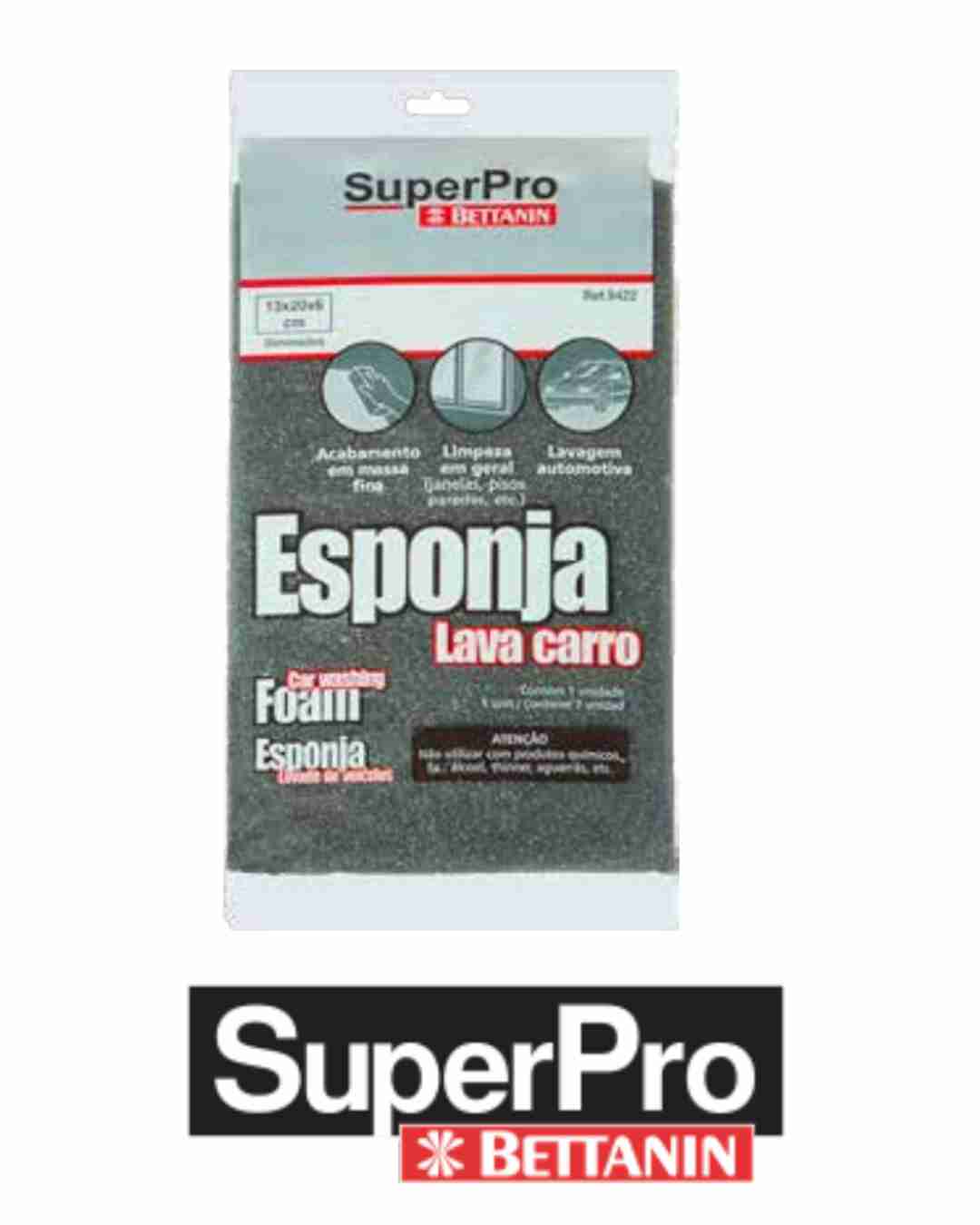 Esponja Lava Coche 22 x 13 x 6 cm 1 Esponja Lava Coche 22 x 13 x 6 cm