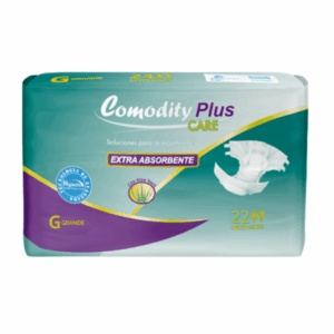 Pañal Comodity Plus Care G 22