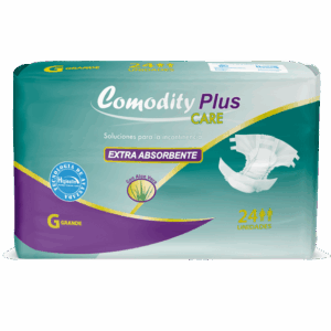Pañal Comodity Plus Care G 24