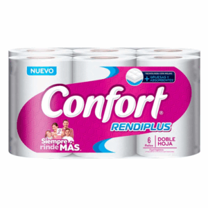 Papel Higiénico Confort Rendiplus DH 8x6X20