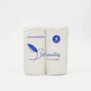 Toalla De Papel SoftQuality Junior con Prepicado 4x50mts