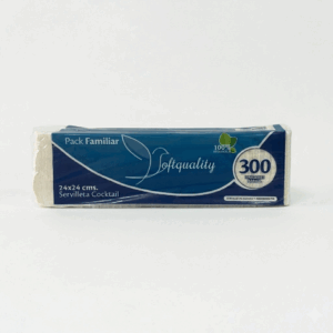 Servilleta SoftQuality Coctel 300 Unidades
