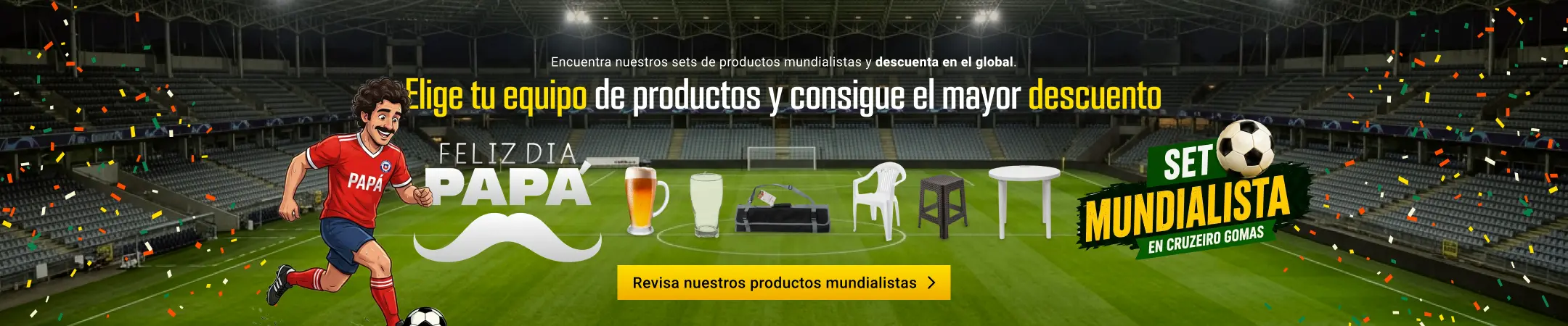 Productos mundialistas 2026