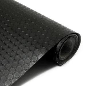 Piso Goma Estoperol Negro 3 mm X 1 mt. Rollo 20 metros