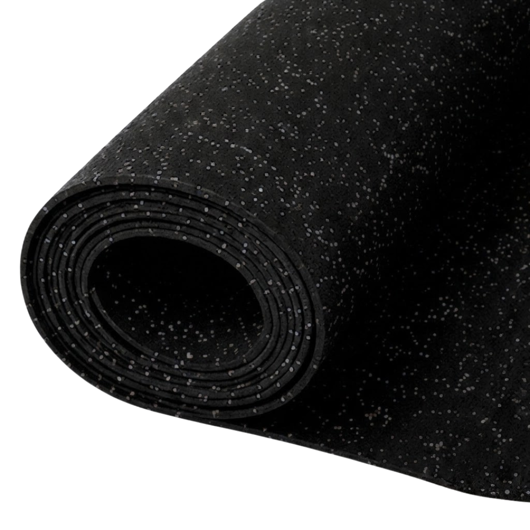 Piso Gimnasio Neg / Gris 8 mm x 1 M Ancho / Rollo 10 M 1 Piso Gimnasio Neg / Gris 8 mm x 1 M Ancho / Rollo 10 M