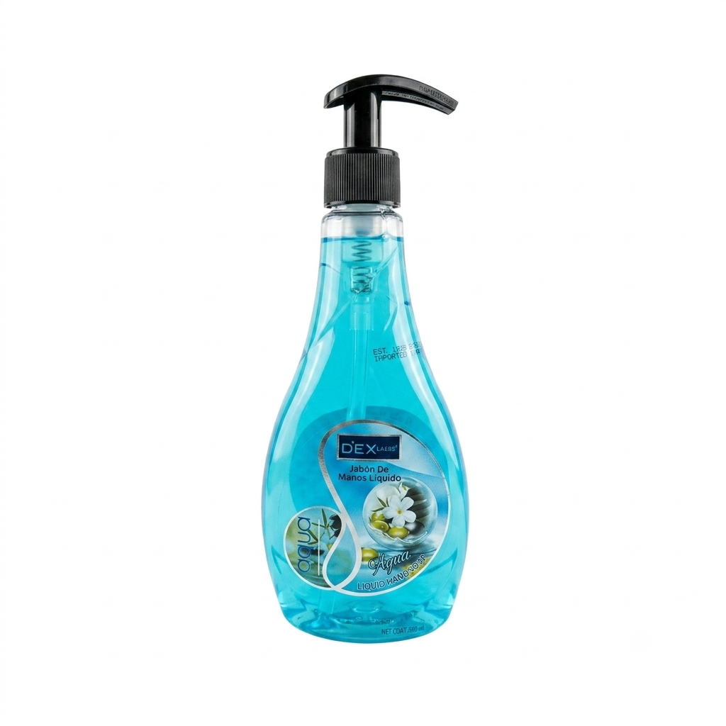 Dex Jabón Líquido de Manos Aqua 400ml 1 Dex Jabón Líquido de Manos Aqua 400ml