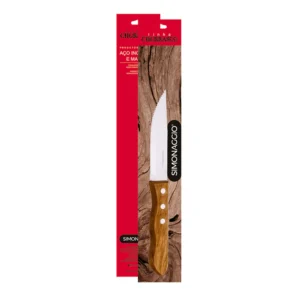 Cuchilla Jumbo Acero Inoxidable M/Madera