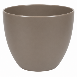 Macetero Siena 40 Cm Taupe con ruedas